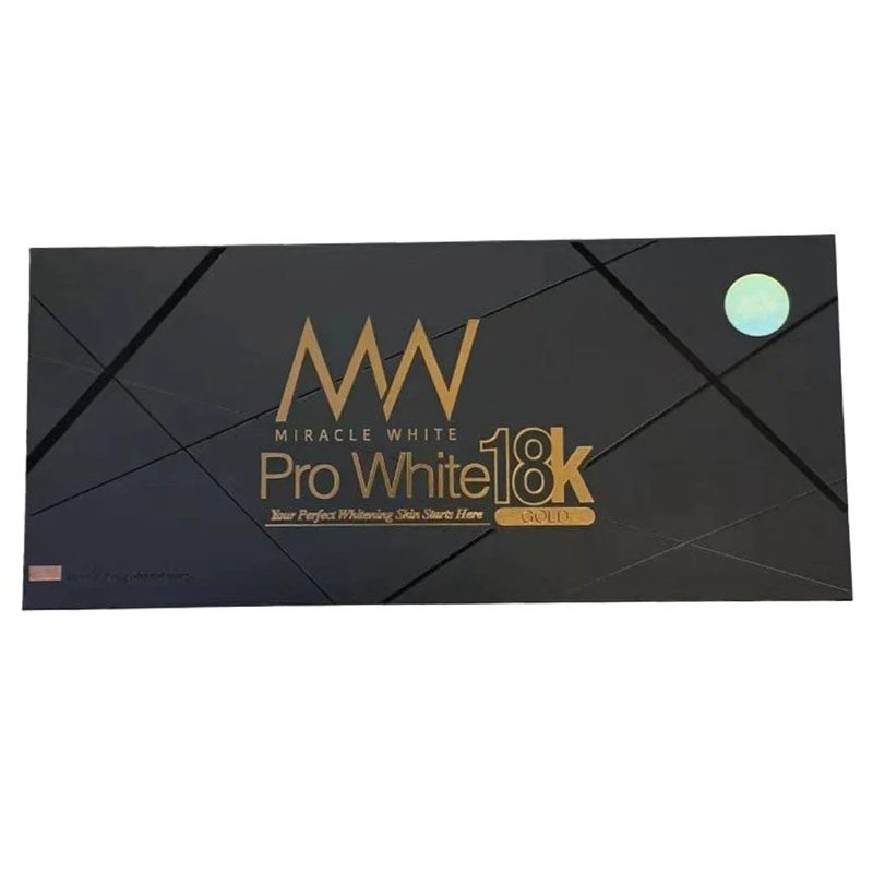 Miracle White Pro White 18K 180,000mg Glutathione Injection